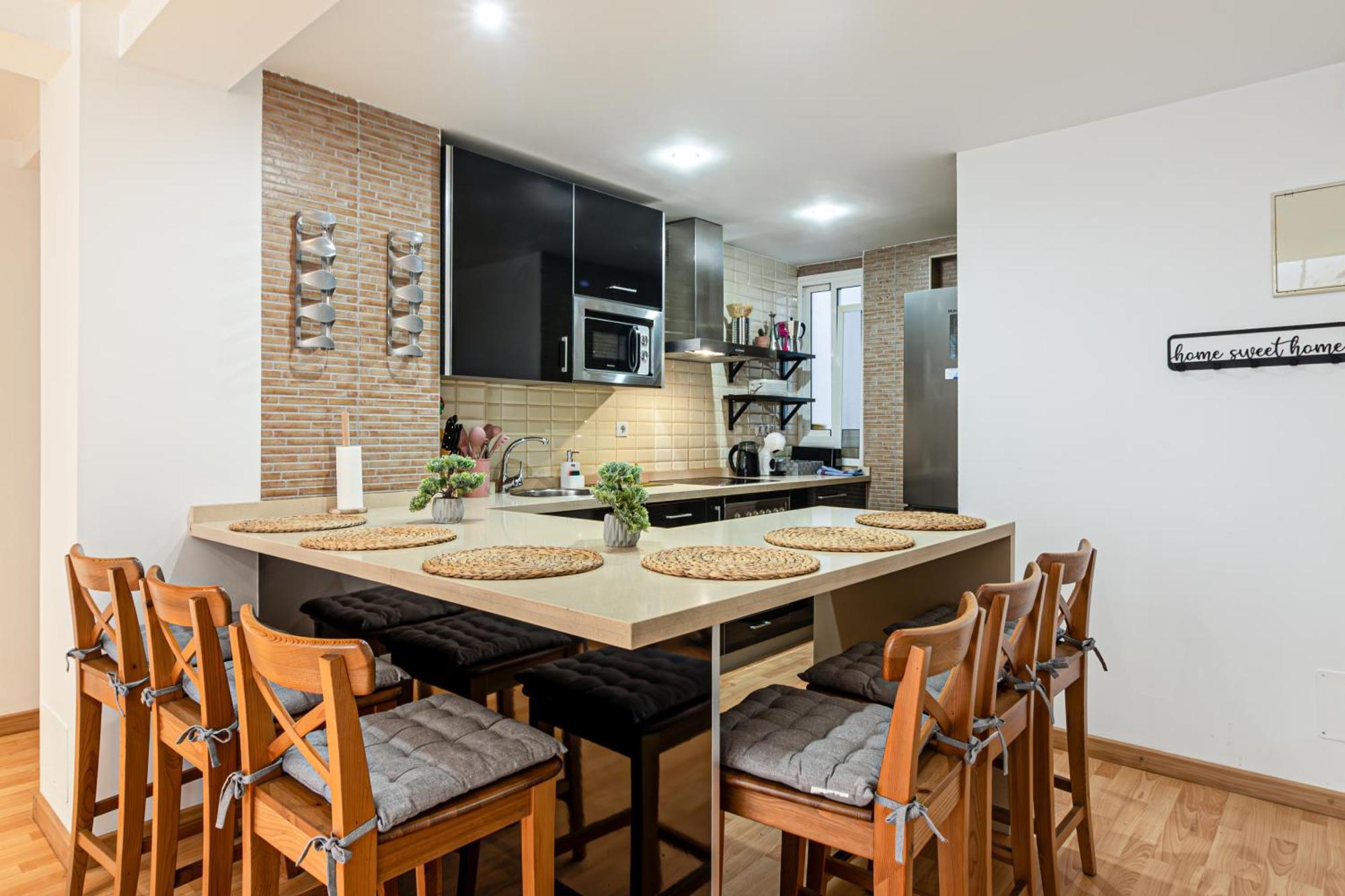 Malaga Center Flat Soho Modern 2Br Apartman Kültér fotó